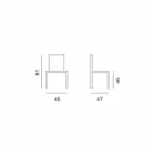 Monroe classic design chair Viadurini