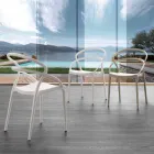 Modern design chair in polypropylene made in Italy Pavia Viadurini