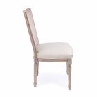 Classic Design Chair with Wooden Structure 2 Pieces Homemotion - Murea Viadurini