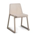 Quality Stackable Chair in Beech Wood Made in Italy, 2 Pieces - Leipzig Viadurini