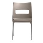 Garden Chair in Technopolymer and Aluminum Made in Italy 4 Pieces - Maximum Viadurini