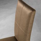 Modern upholstered chair in beech wood produced in Italy Ponza Viadurini