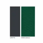 Stackable Outdoor Iron Chair with Cushion Made in Italy 2 Pieces - Allegra Viadurini