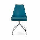 Chair in Eco-leather and Swivel Spider Base Made in Italy – Nirvana Viadurini