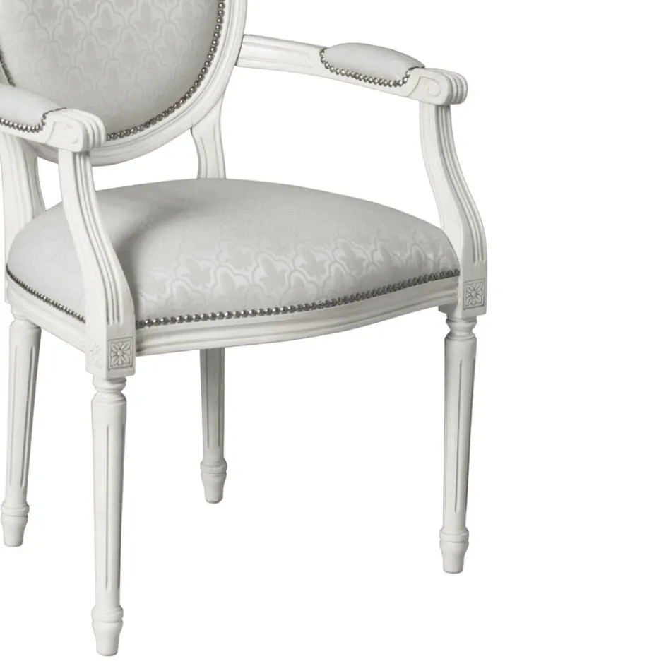 Beech Chair Padded with Foam Rubber Made in Italy - Occhio Viadurini