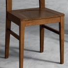 Chair in Masello Beech Wood Kitchen Design Made in Italy - Sofia Viadurini