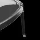 Transparent Polycarbonate Chair, Modern Design - Yanis Viadurini