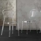Transparent Polycarbonate Chair, Modern Design - Yanis Viadurini