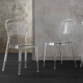 Modern Design Transparent Polycarbonate Chair - Yanis