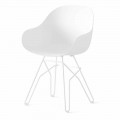 Made in Italy Recycled Polypropylene Chair, 2 Pieces - Connubia Academy