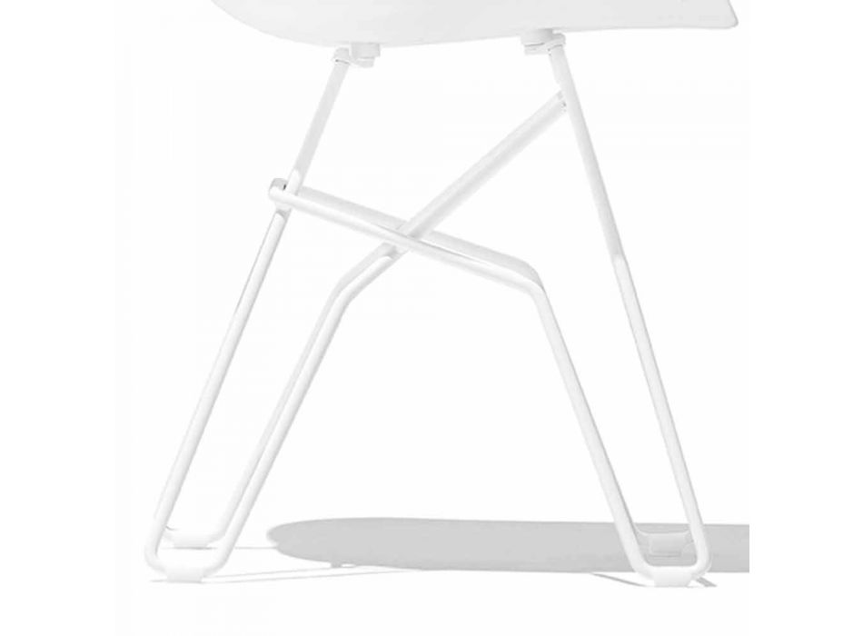 Made in Italy Recycled Polypropylene Chair, 2 Pieces - Connubia Academy Viadurini