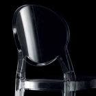 Indoor or Outdoor Stackable Chair in Transparent Polycarbonate – Pianeta Viadurini