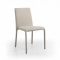 Design living chair made of leather, produced in Italy, Gazzola