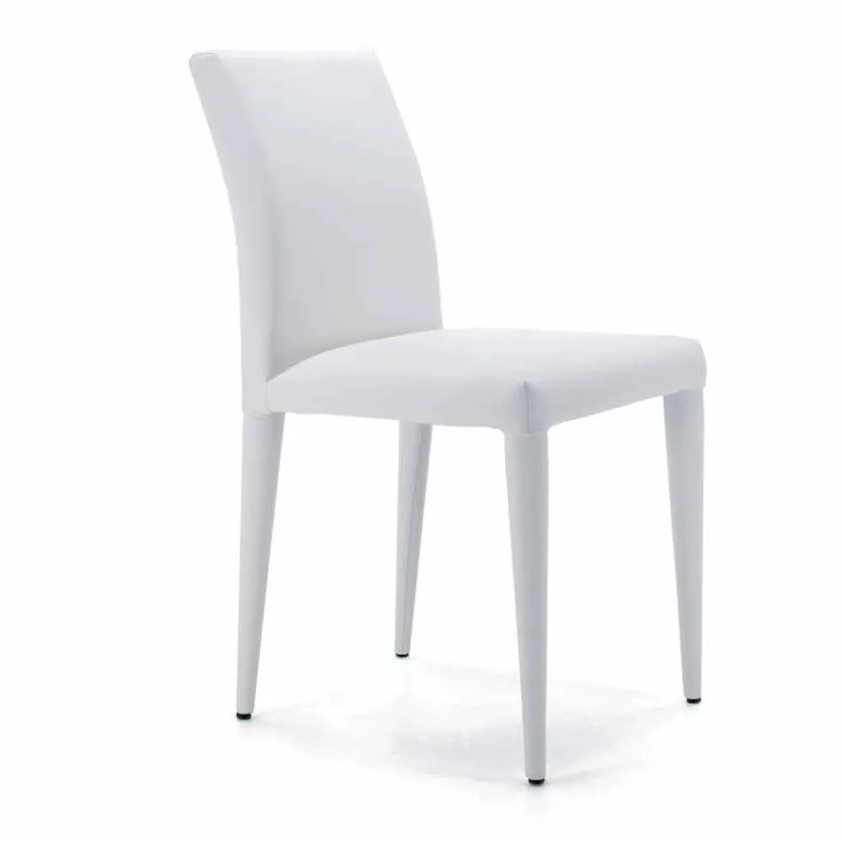 Fully Upholstered Living Chair Made in Italy - Marziana Viadurini