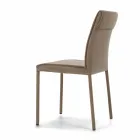 Modern Padded and Upholstered Living Chair Made in Italy – Monnalisa Viadurini
