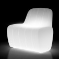 Bright Garden Chair in Polyethylene with LED Made in Italy - Galatea