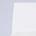 Modern Living Room Chair in Eco-Leather and Metal Made in Italy - Reka Viadurini