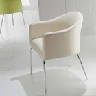Moon modern eco-leather chair Viadurini