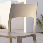 Modern Stackable Polypropylene Chair for Indoor and Outdoor Use - Vermeer Viadurini