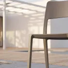 Modern Stackable Polypropylene Chair for Indoor and Outdoor Use - Vermeer Viadurini