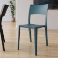 Modern Stackable Polypropylene Chair for Indoor and Outdoor Use - Vermeer