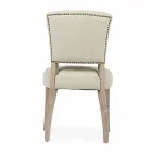 Modern Chair for Dining Room in Fabric and Wood 2 Pieces Homemotion - Plum Viadurini