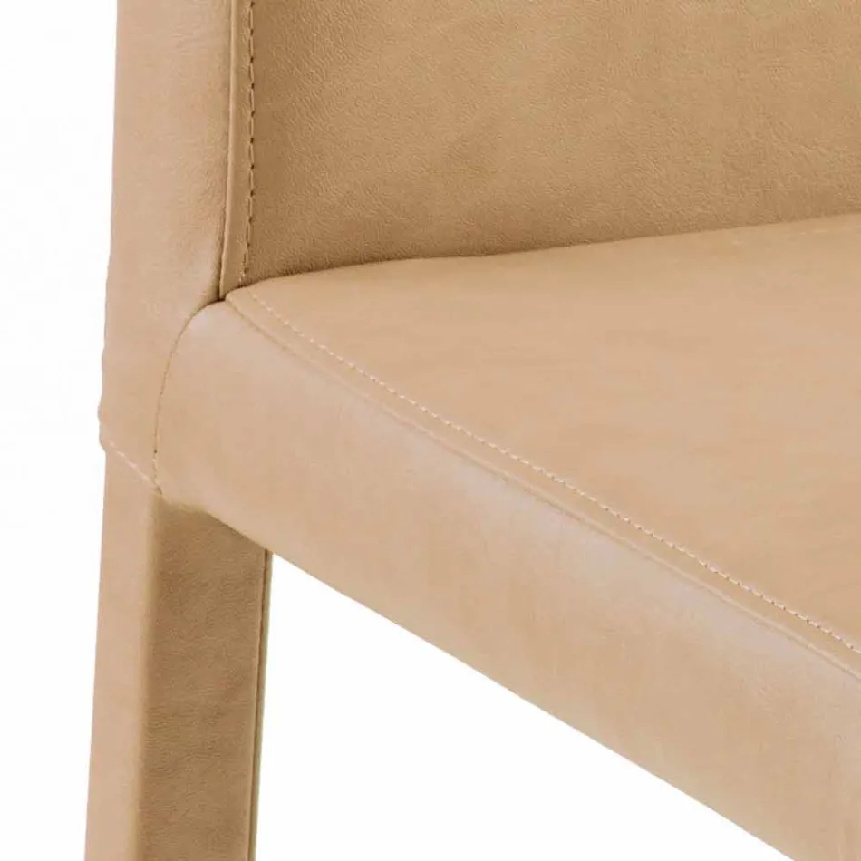 Jamila modern dining room chair, handmade in Italy Viadurini