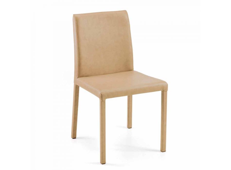 Jamila modern dining room chair, handmade in Italy Viadurini