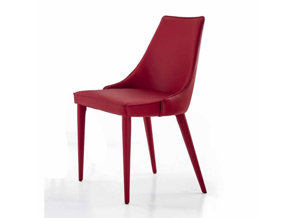 Modern Design Kitchen Chair Upholstered Made in Italy - Nirvana Viadurini