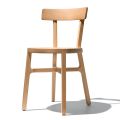 Chair for Kitchen or Dining Room in Solid Beech Made in Italy - Cima