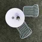 Stackable Metal Chair for Outdoor Made in Italy 2 Pieces - Simply Viadurini