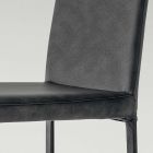 Faux Leather Dining Room Chair Made in Italy, 2 Pieces - Mawi Viadurini