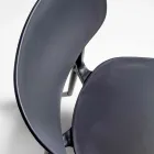 Stackable Polypropylene Dining Room Chair, 4 Pieces - Zagreb Viadurini