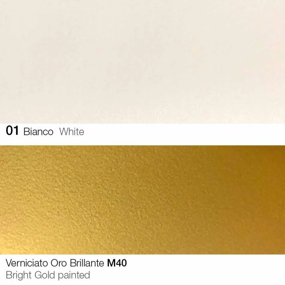 Fabric Dining Room Chair with Gold Legs Made in Italy - Marchesi Viadurini