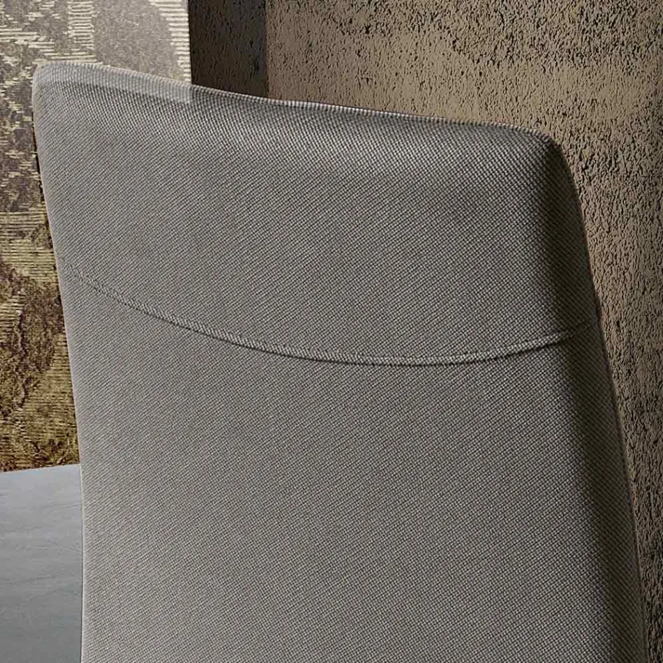 Modern fabric dining room chair made in Italy, Porzia Viadurini