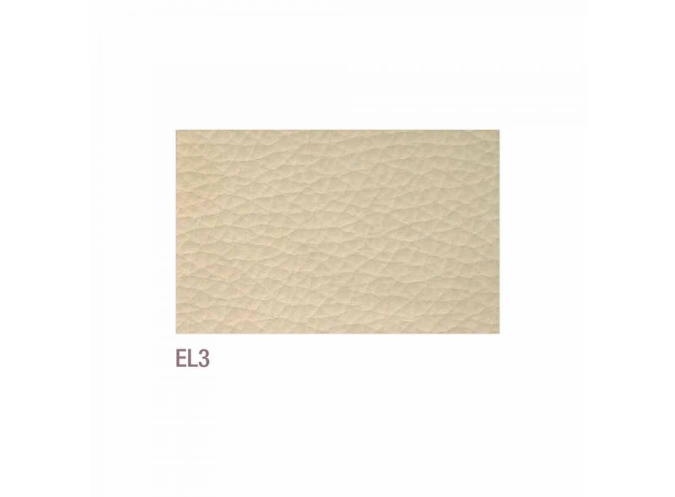 Dining room modern chair faux leather fireproof made in Italy Bessie