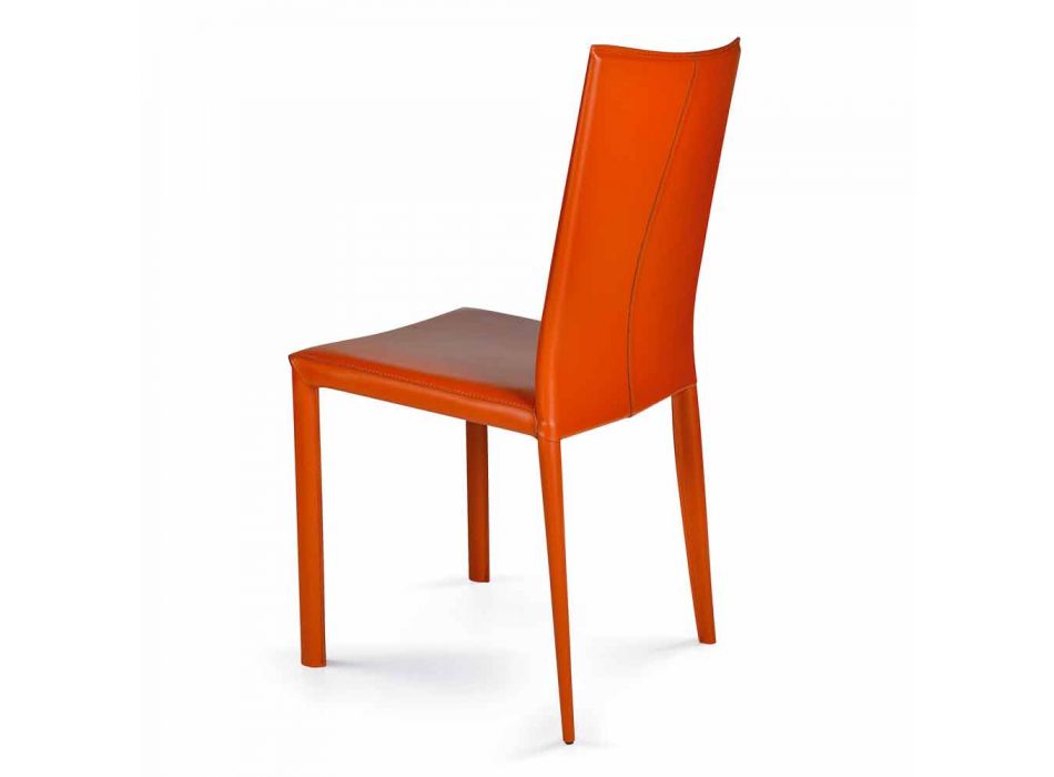 Modern design dining room chair, H88,5cm, Africa, made in Italy Viadurini