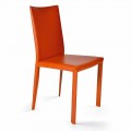 Modern design chair for dininig room H. 88,5 cm, Africa made in Italy