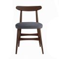 Upholstered Dining Room Chair in Solid Wood Made in Italy - Salicornia