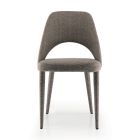 Fabric Dining Chair Made in Italy 4 Pieces - Lorenza Viadurini