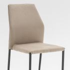 Dining Room Chair Sitting in Microfiber Made in Italy, 2 Pieces - Camelia Viadurini