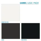 Metal Living Room Chair and Microfiber Seat Made in Italy, 2 Pieces - Fabiola Viadurini