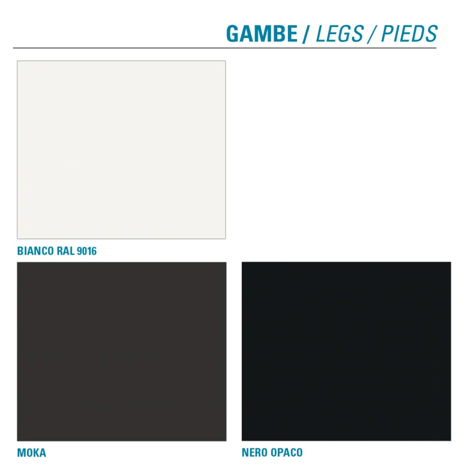 Metal Living Room Chair and Microfiber Seat Made in Italy, 2 Pieces - Fabiola Viadurini