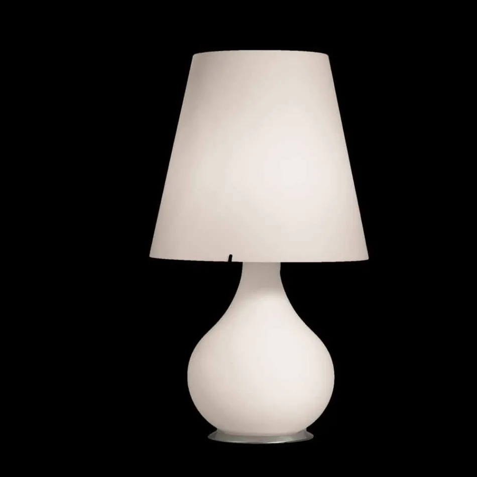 Selene Forever table lamp in blown glass Ø41 H 72cm Viadurini