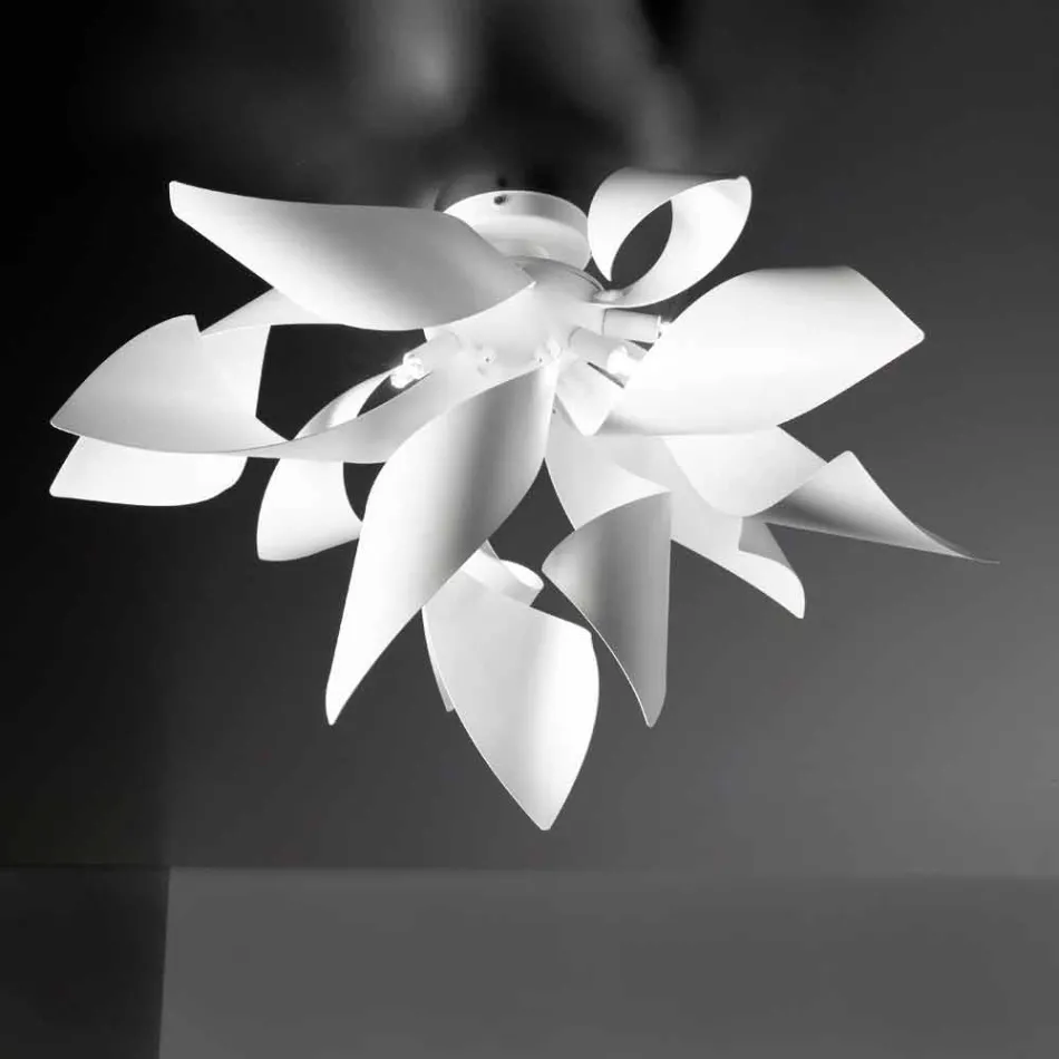 Selene Ginger metal ceiling lamp produced in Italy Ø50 H35cm Viadurini