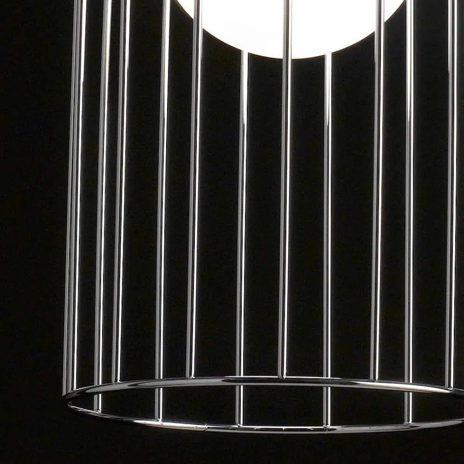 Selene Kluvì blown glass pendant lamp Ø19 H 27 / 150cm Viadurini