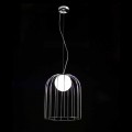 Selene Kluvi pendant lamp made of blown glass, Ø33 H 41/150 cm