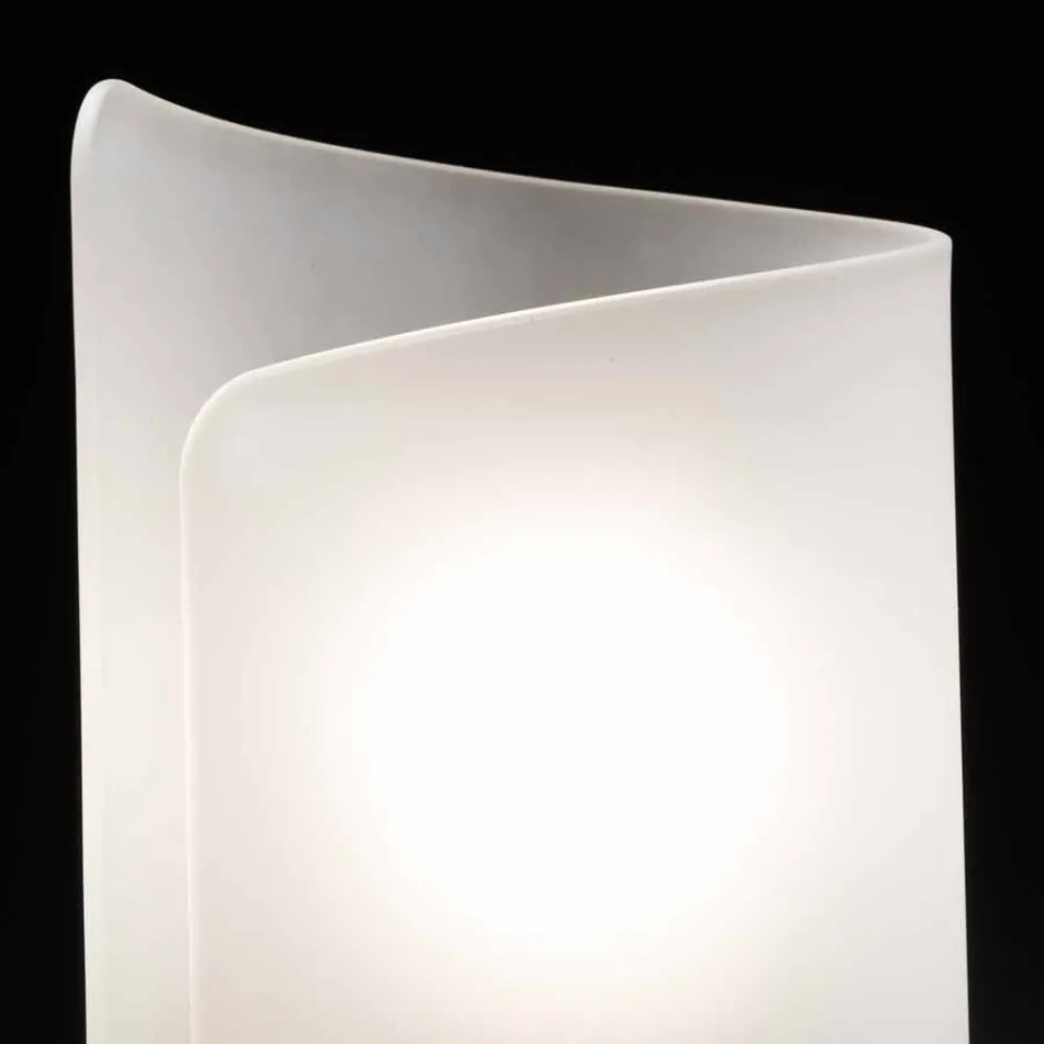 Selene Papiro crystal table lamp made in Italy 15x14xH25cm Viadurini