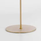 Selene Papiro design floor lamp in crystal Ø15 H 180cm Viadurini