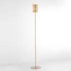 Selene Papiro design floor lamp in crystal Ø15 H 180cm Viadurini